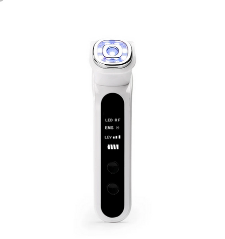 Facial Rejuvenation Device - 7 LED, RF, EMS, Sonic Vibration, Hot Massage THERAPY