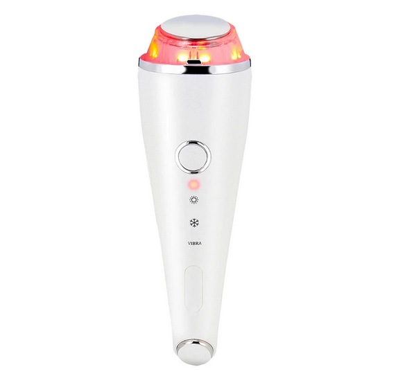 Face & Eye Photon Skin Tightening Massager, Beauty Cooling & Warming Device